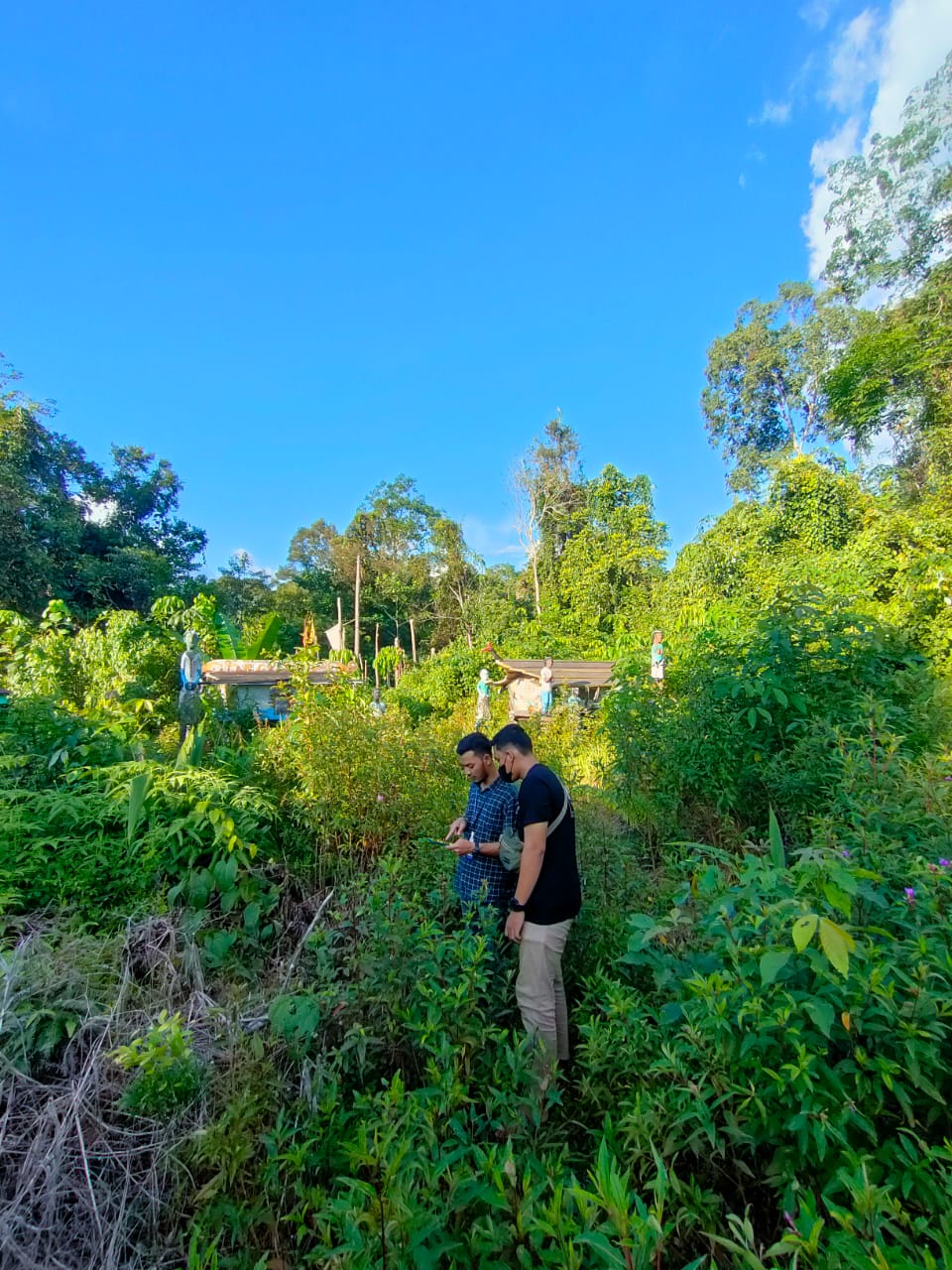 Survei Tanah Ulayat, Surveyor Ditantang Bisa Berbaur Dengan Masyarakat Adat Kalimantan Tengah